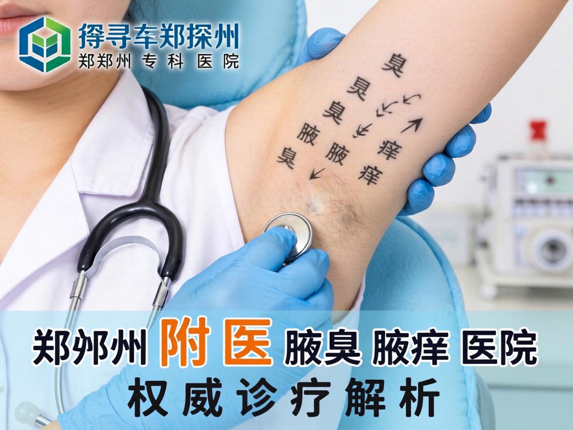 探寻郑州腋臭专科医院，郑州附医腋臭医院的权威诊疗解析