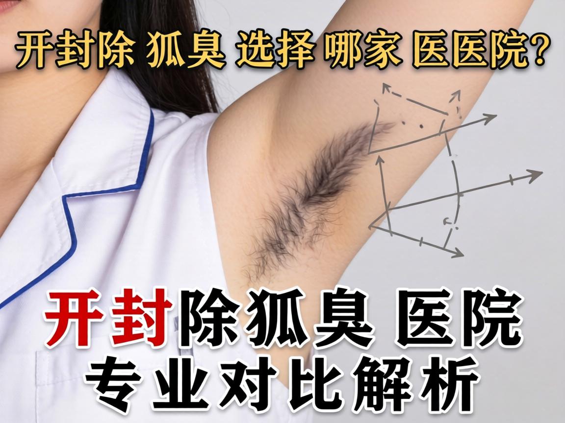 开封除狐臭选择哪家医院？开封除狐臭医院专业对比解析