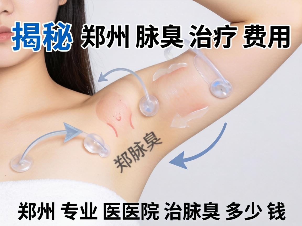揭秘郑州腋臭治疗费用，郑州专业医院治腋臭多少钱