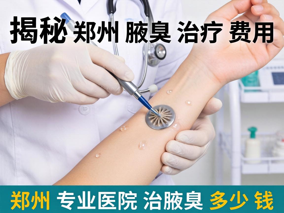 揭秘郑州腋臭治疗费用，郑州专业医院治腋臭多少钱