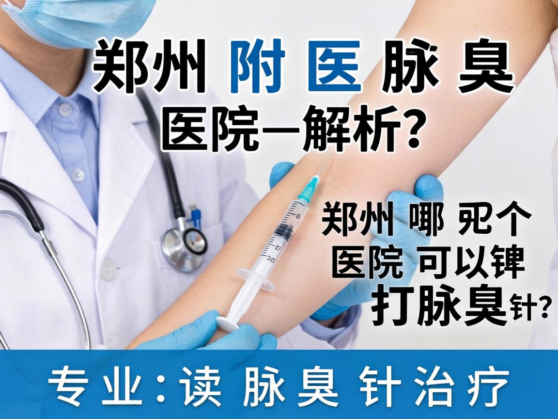 郑州附医腋臭医院解析，郑州哪个医院可以打腋臭针？专业解读腋臭针治疗