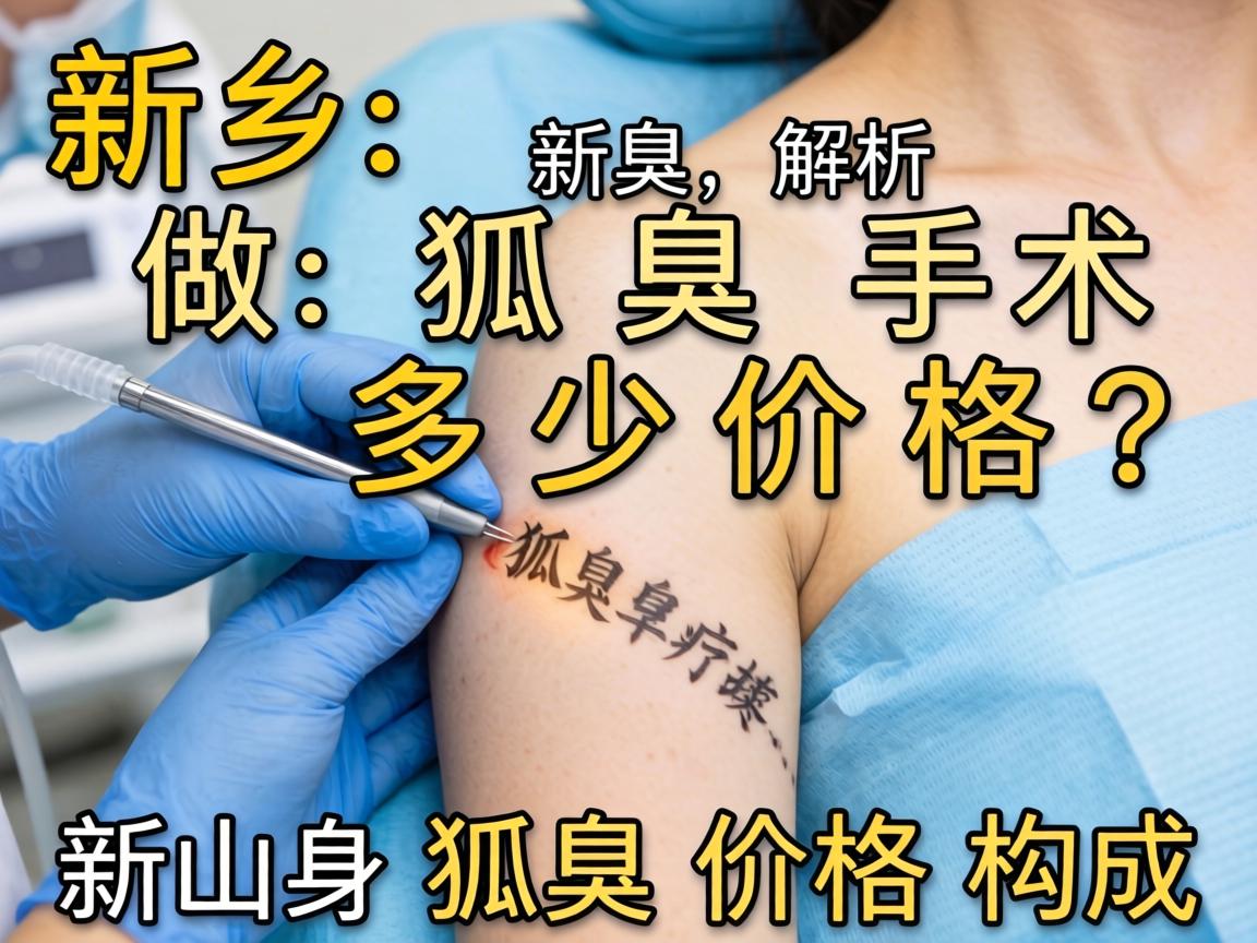 新乡做狐臭手术多少价格？解析新乡狐臭价格构成