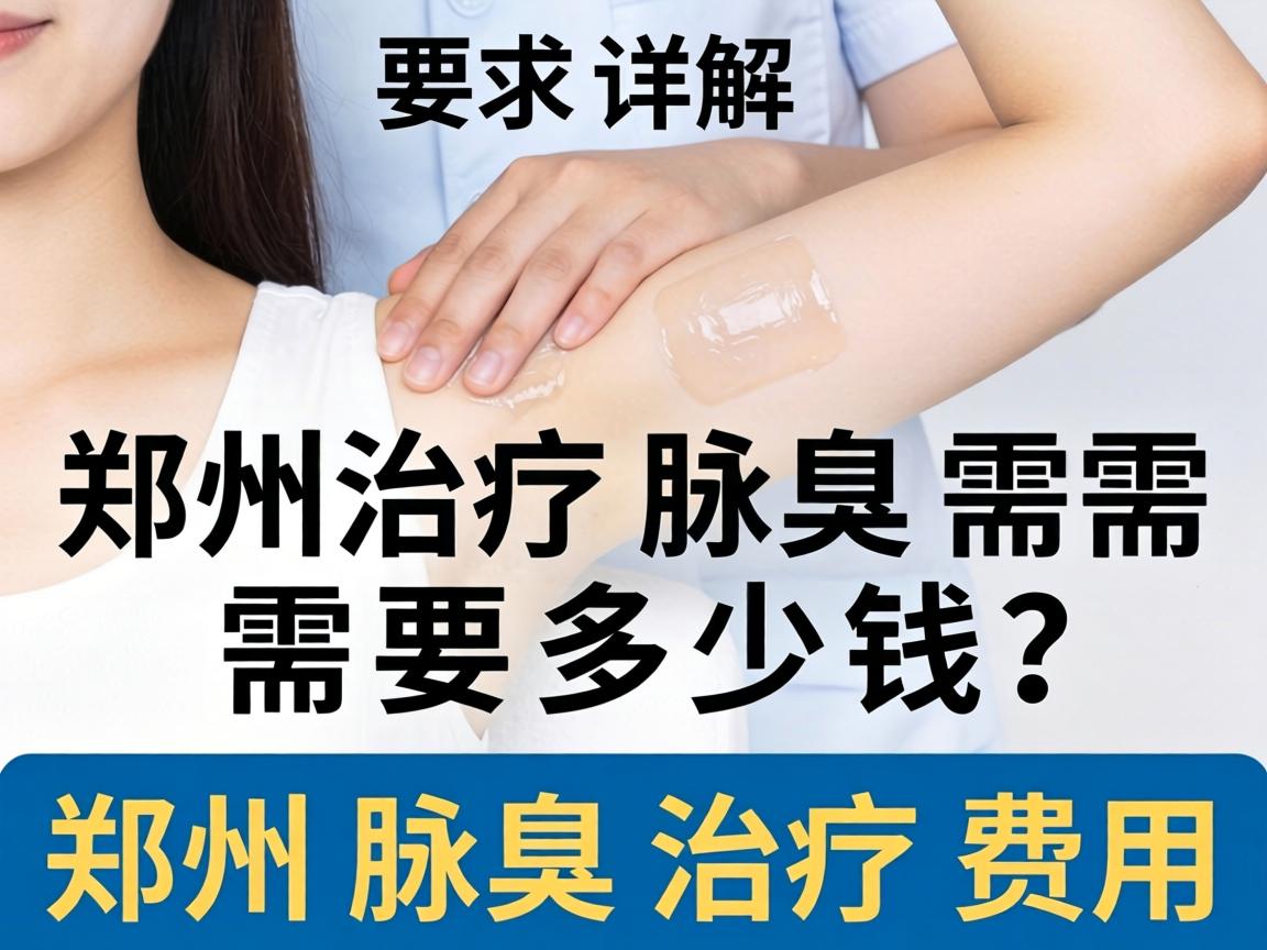 郑州治疗腋臭需要多少钱？详解郑州腋臭治疗费用