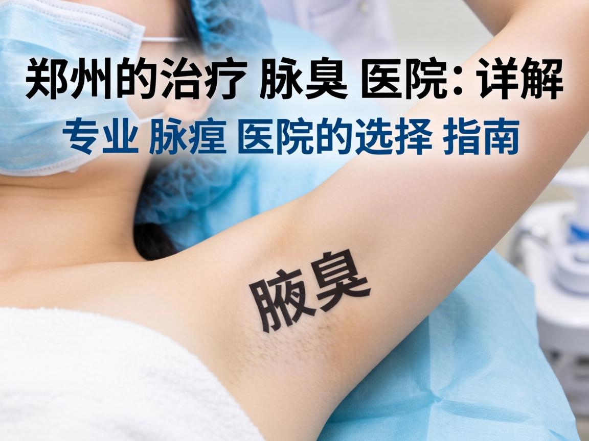 郑州治疗腋臭医院详解，专业腋臭医院的选择指南