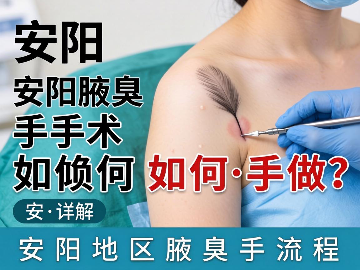 安阳腋臭手术如何做？详解安阳地区腋臭手术流程