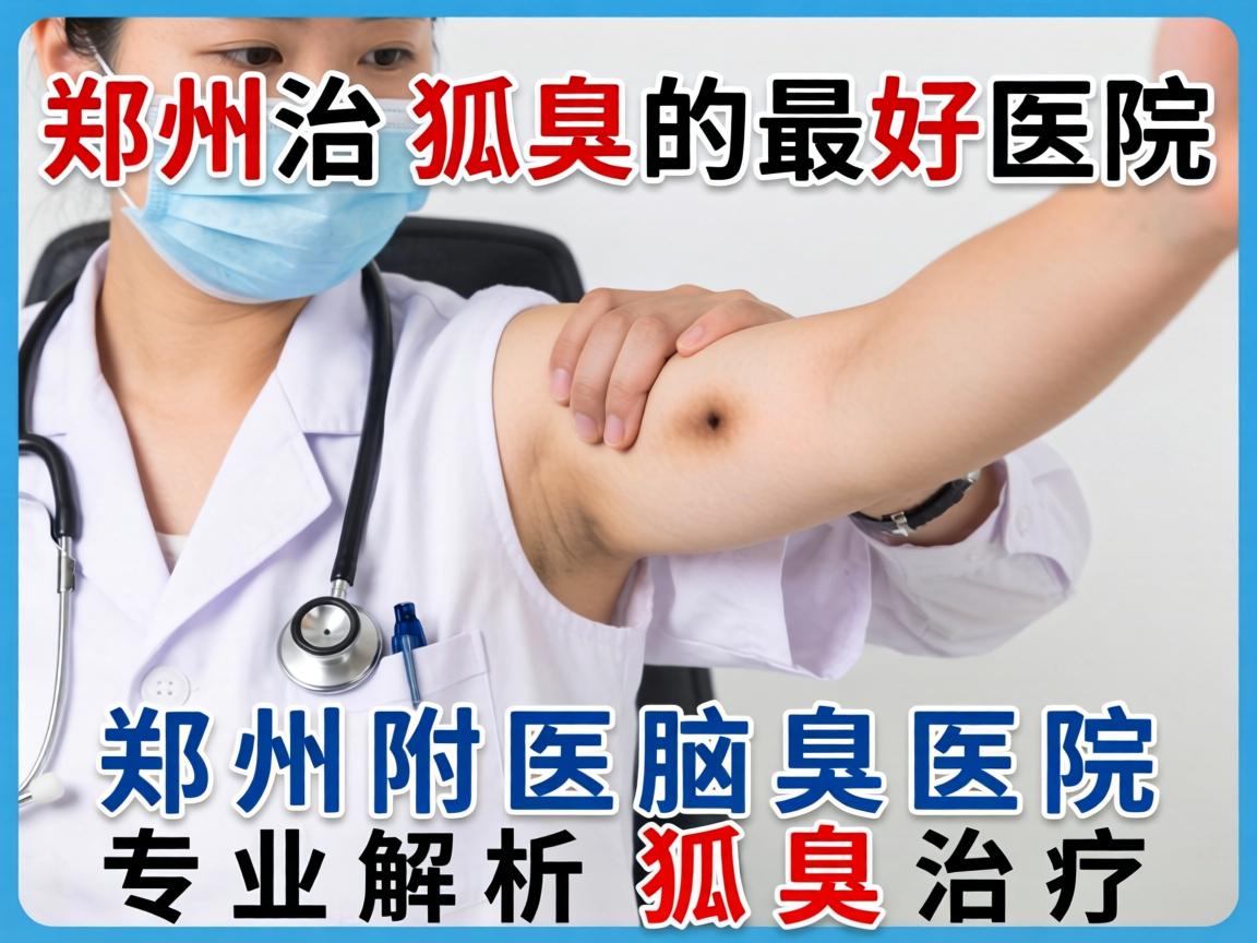 郑州治狐臭的最好医院，郑州附医腋臭医院专业解析狐臭治疗