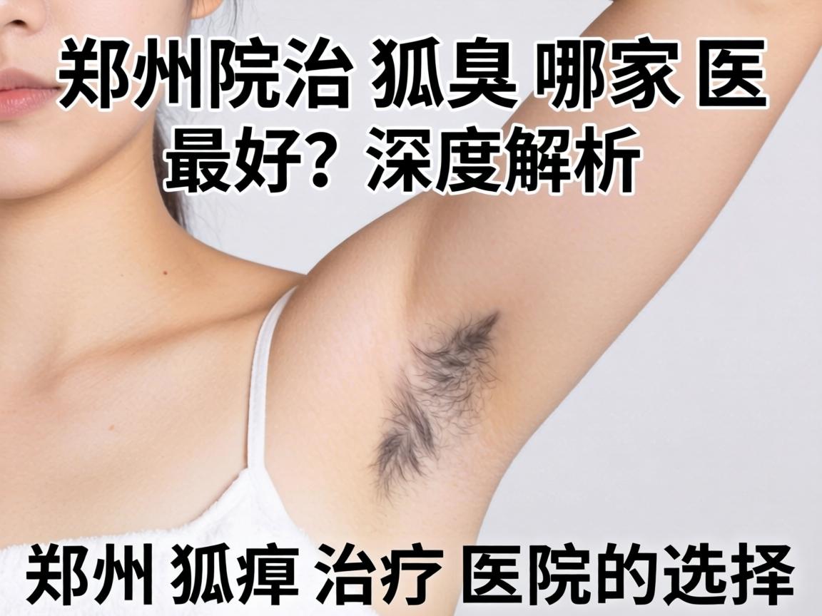 郑州治狐臭哪家医院最好？深度解析郑州狐臭治疗医院的选择