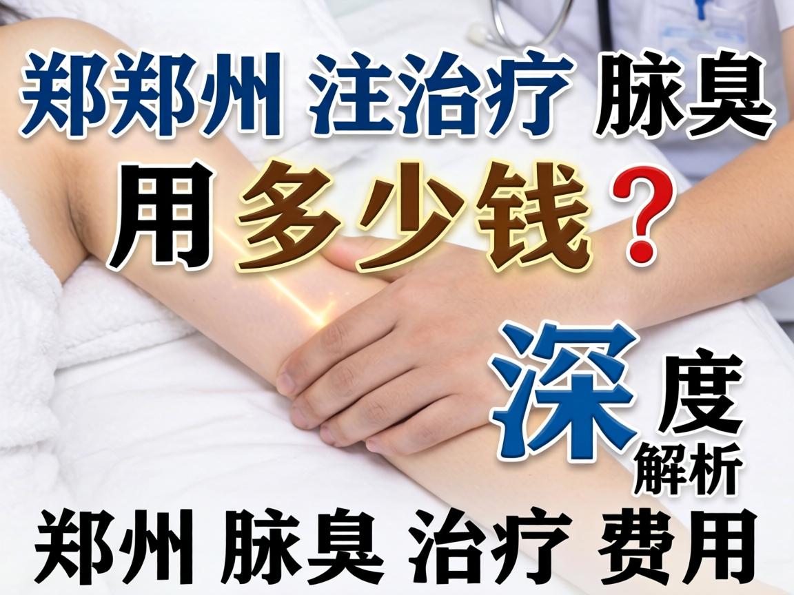 郑州治疗腋臭用多少钱？深度解析郑州腋臭治疗费用