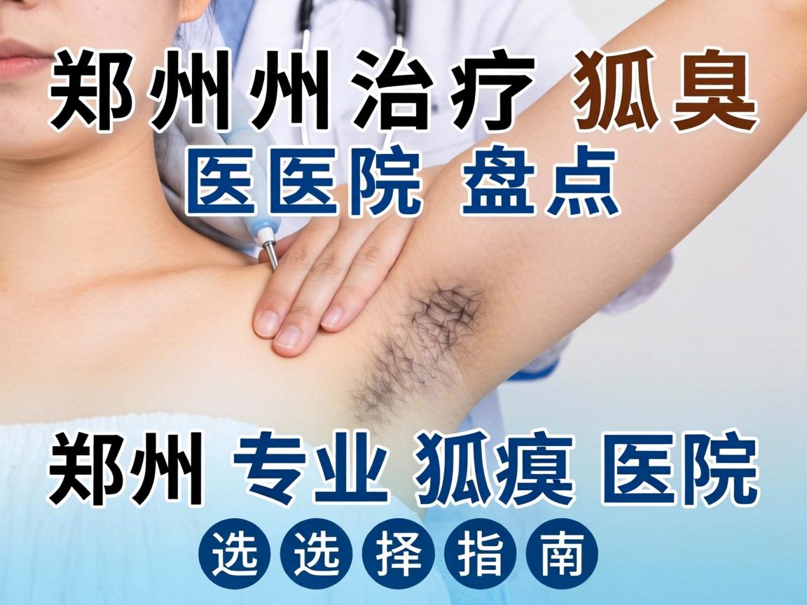 郑州治疗狐臭医院盘点，郑州专业狐臭医院选择指南