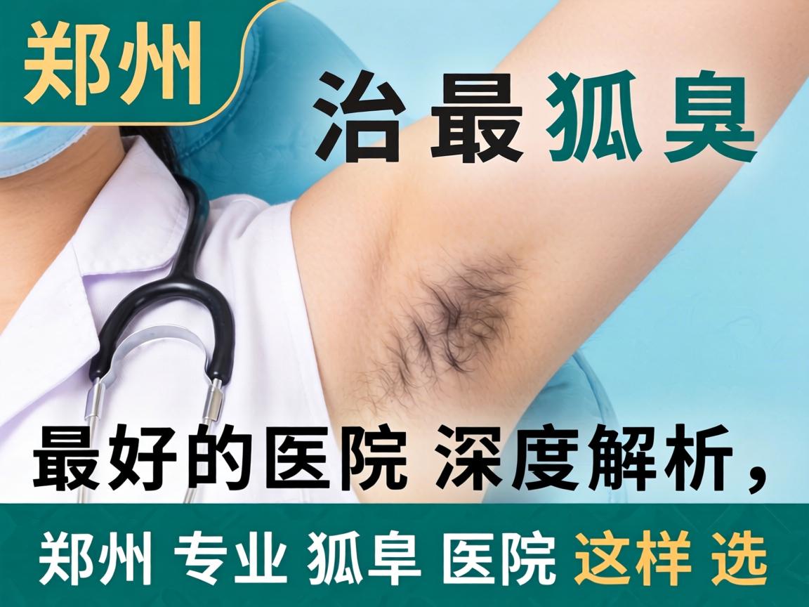 郑州治狐臭最好的医院深度解析，郑州专业狐臭医院这样选