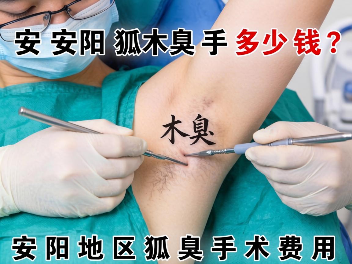 安阳狐臭手术多少钱？详解安阳地区狐臭手术费用