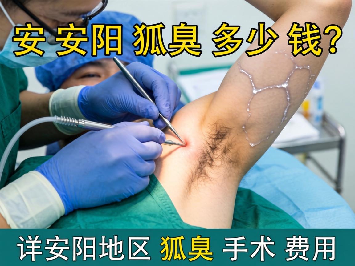 安阳狐臭手术多少钱？详解安阳地区狐臭手术费用