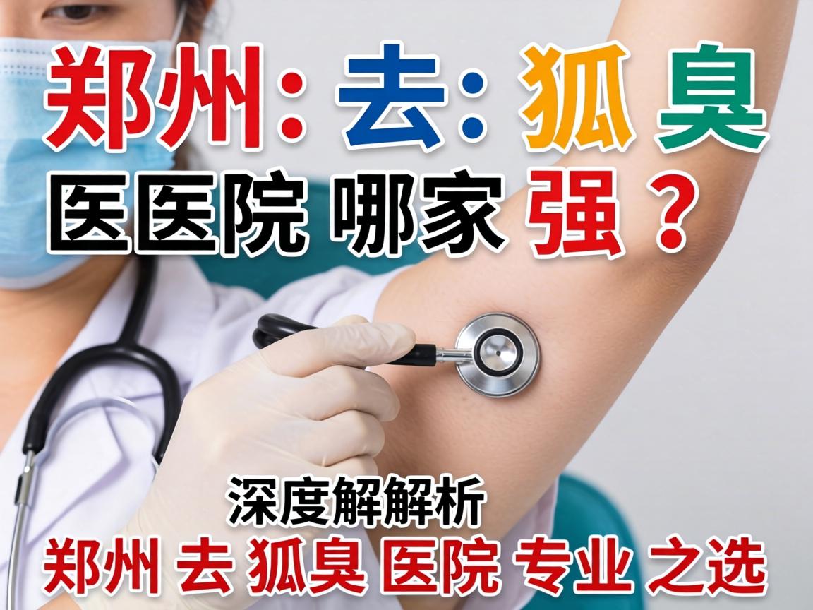 郑州去狐臭医院哪家强？深度解析郑州去狐臭医院专业之选