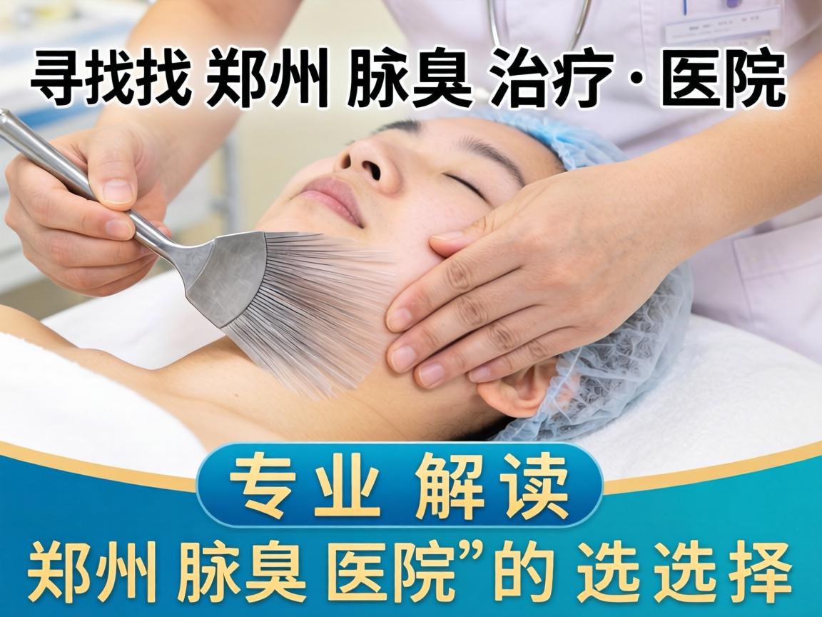 寻找郑州腋臭治疗医院，专业解读郑州腋臭医院的选择