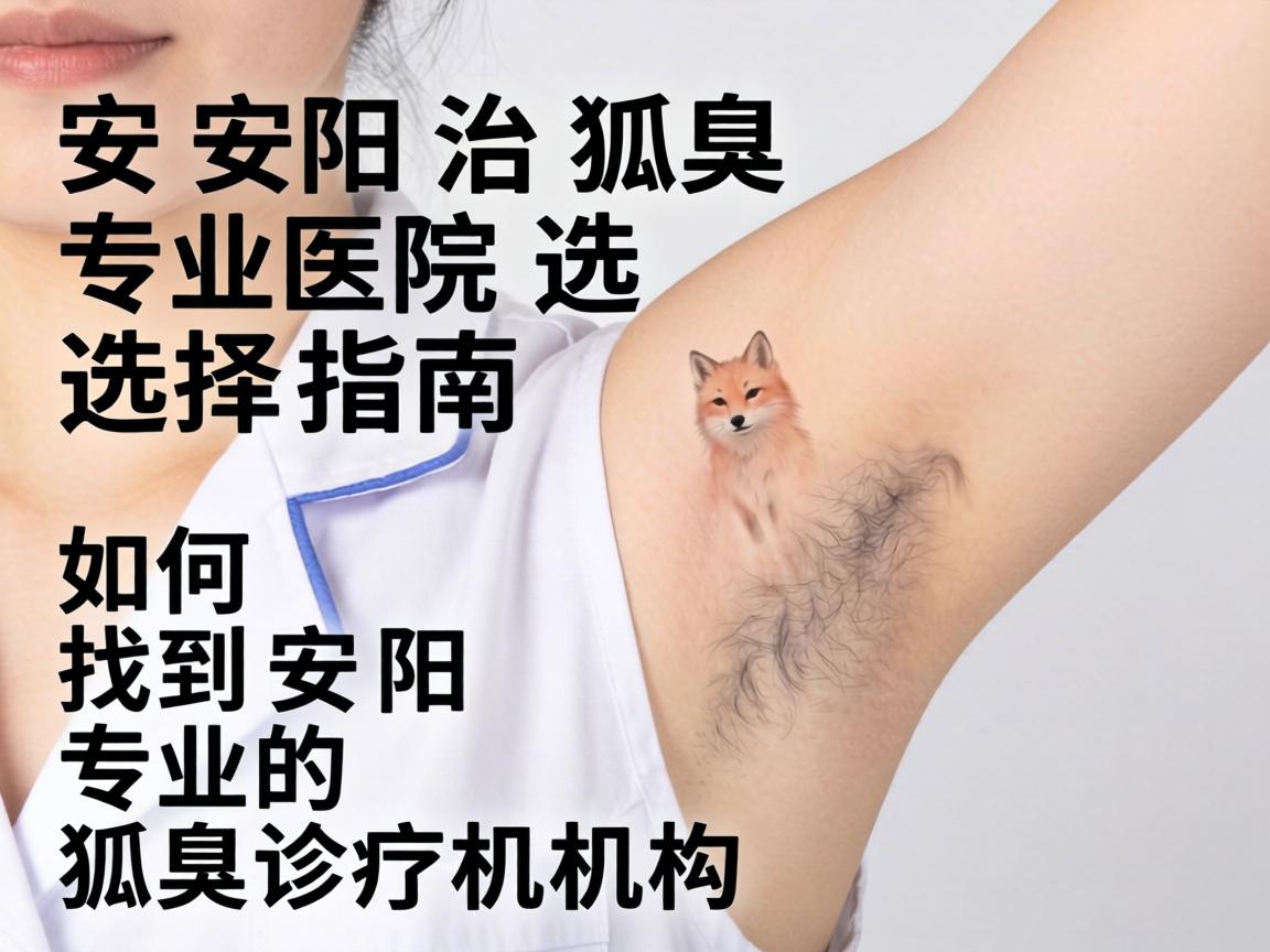 安阳治狐臭专业医院选择指南，如何找到安阳专业的狐臭诊疗机构