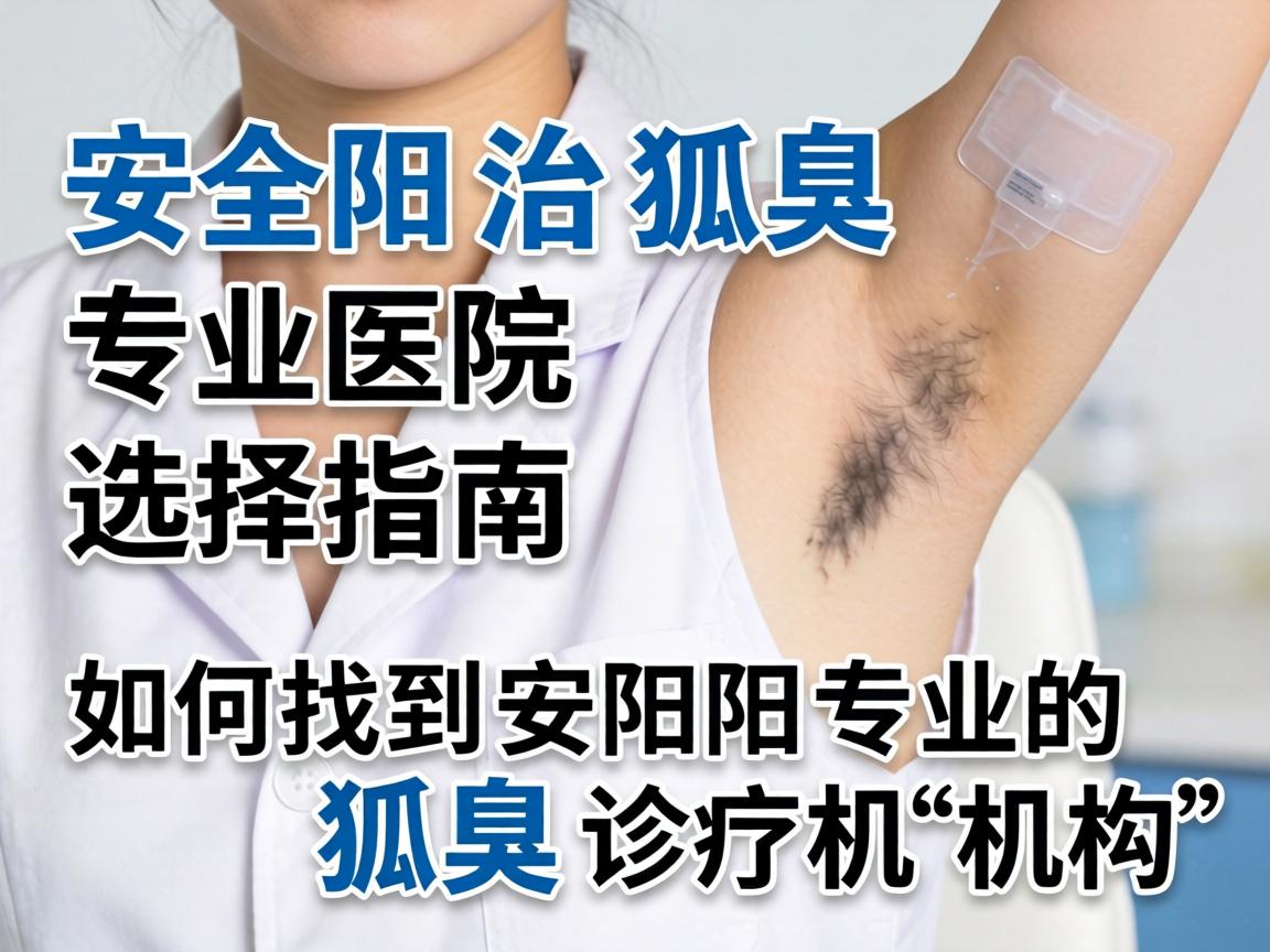 安阳治狐臭专业医院选择指南，如何找到安阳专业的狐臭诊疗机构