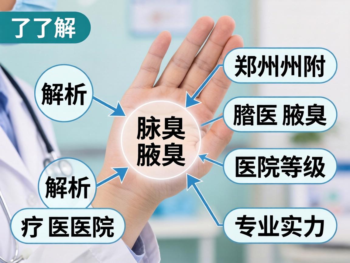 了解郑州附医腋臭医院等级，解析腋臭医院专业实力