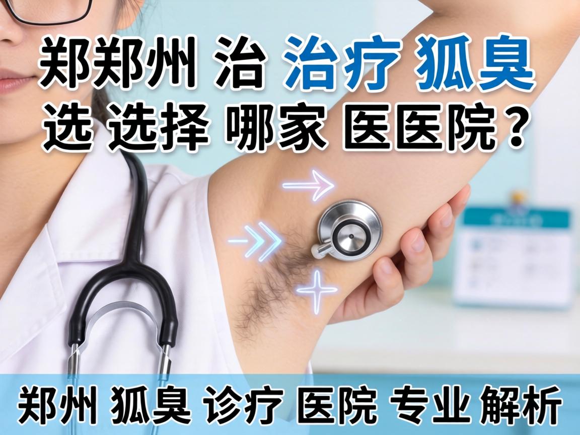 郑州治疗狐臭选择哪家医院？郑州狐臭诊疗医院专业解析