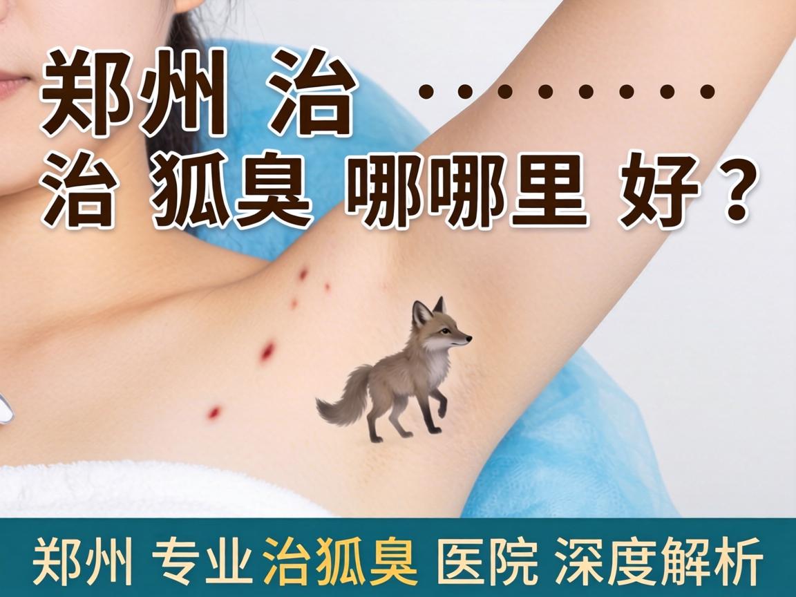 郑州治狐臭哪里好？郑州专业治狐臭医院深度解析