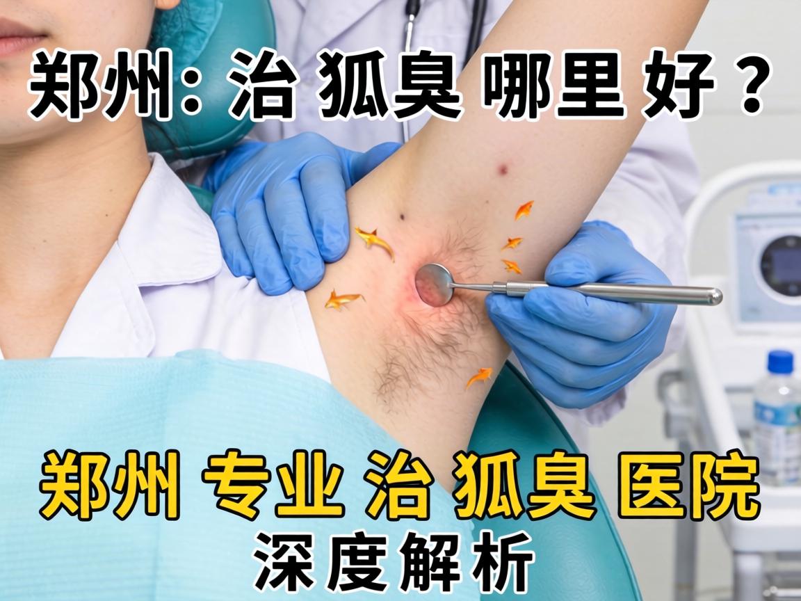 郑州治狐臭哪里好？郑州专业治狐臭医院深度解析