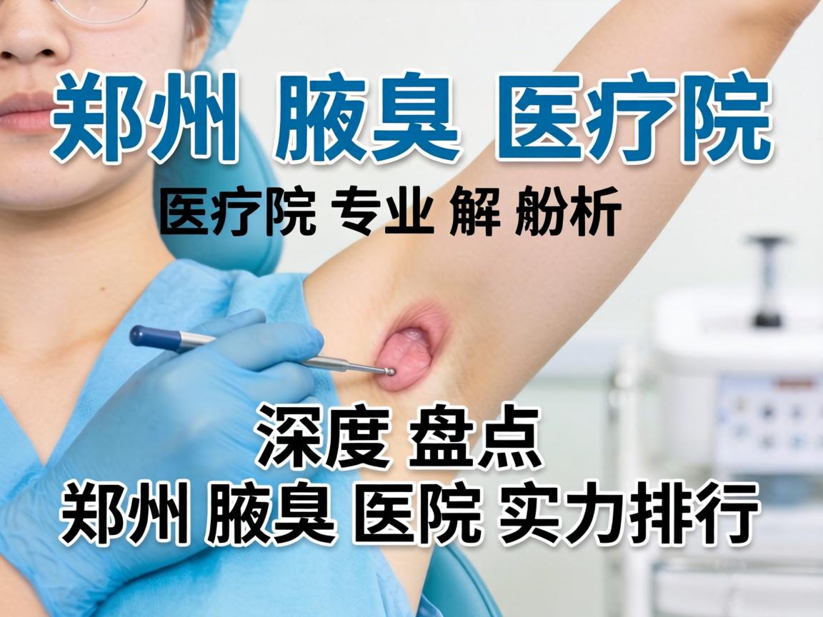 郑州腋臭医院专业解析，深度盘点郑州腋臭医院实力排行