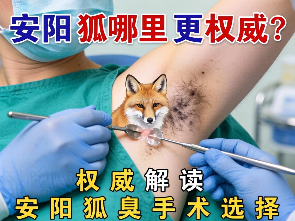安阳狐臭手术哪里更权威？权威解读安阳狐臭手术选择