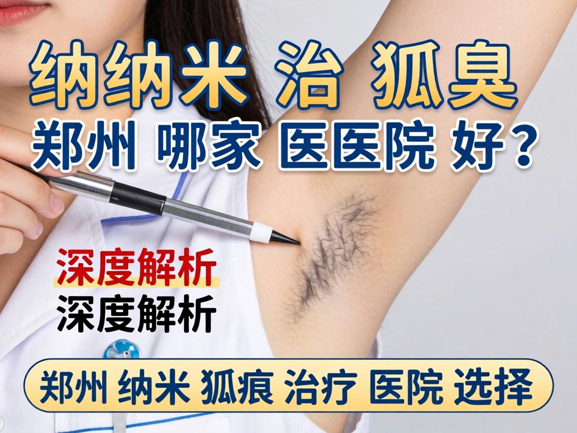 纳米治狐臭郑州哪家医院好？深度解析郑州纳米狐臭治疗医院选择