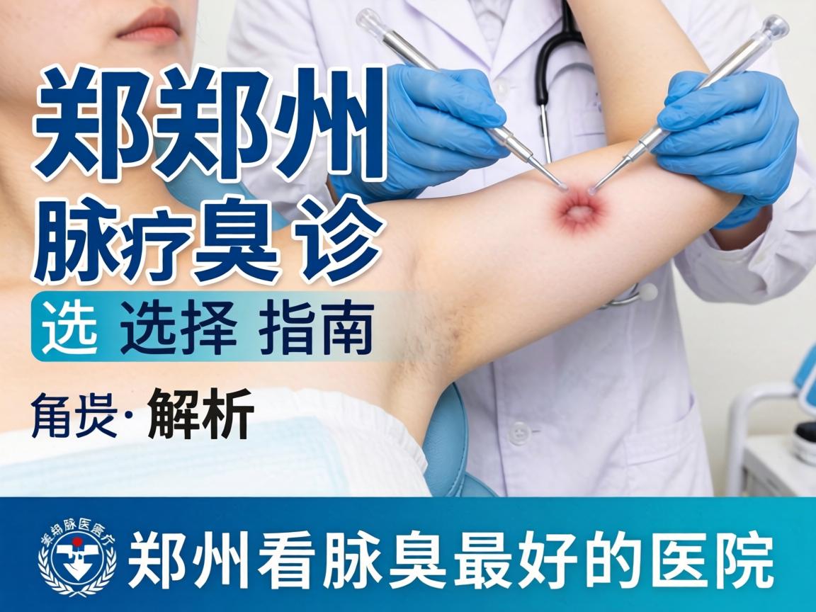 郑州腋臭诊疗选择指南，解析郑州看腋臭最好的医院