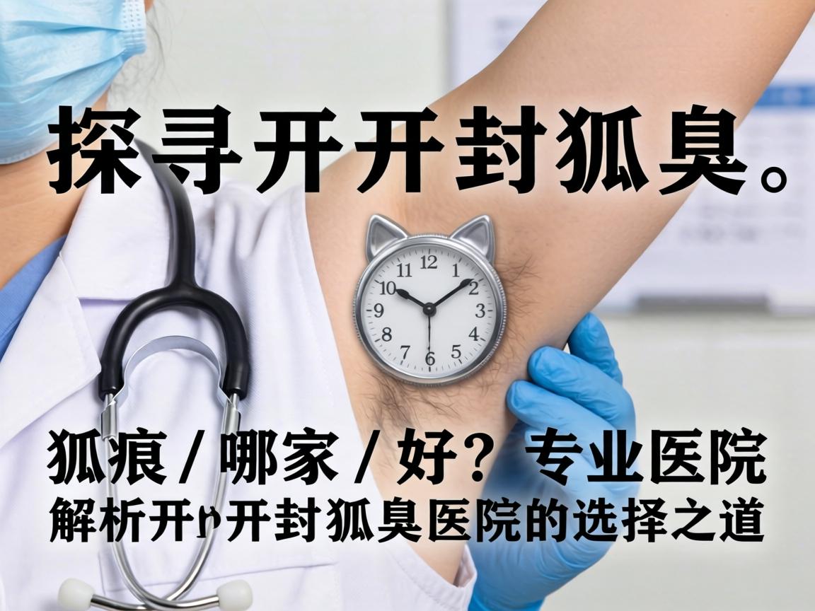 探寻开封狐臭医院哪家好？专业解析开封狐臭医院的选择之道