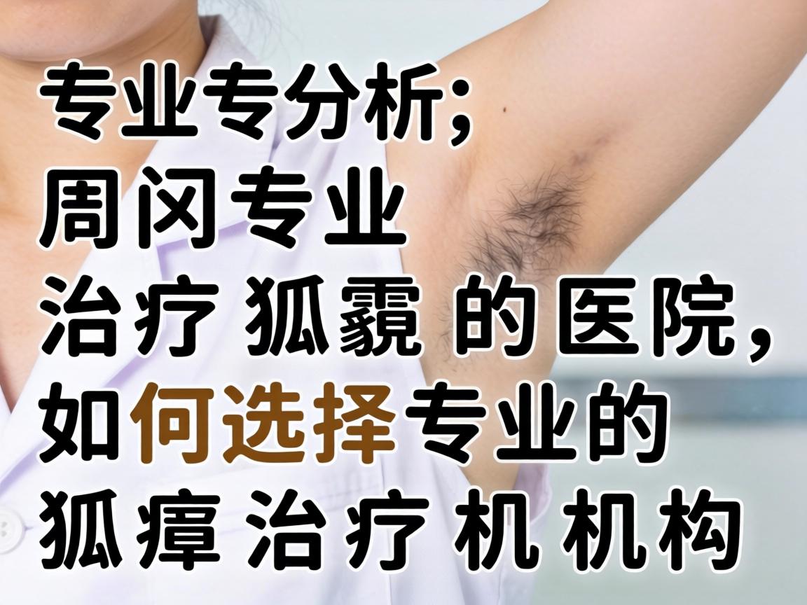 专业解析，周口专业治疗狐臭的医院，如何选择专业的狐臭治疗机构