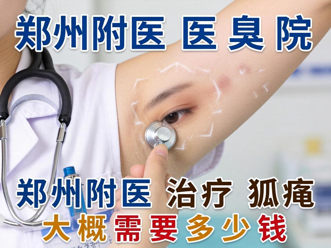 郑州附医腋臭医院解析，郑州附医治疗狐臭大概需要多少钱