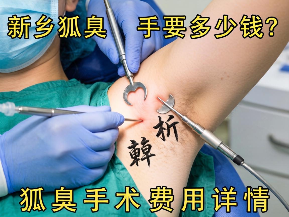 新乡狐臭手术要多少钱？解析狐臭手术费用详情