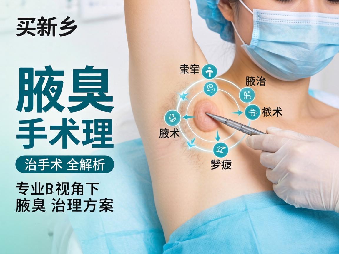 新乡腋臭手术治理全解析，专业视角下的腋臭治理方案