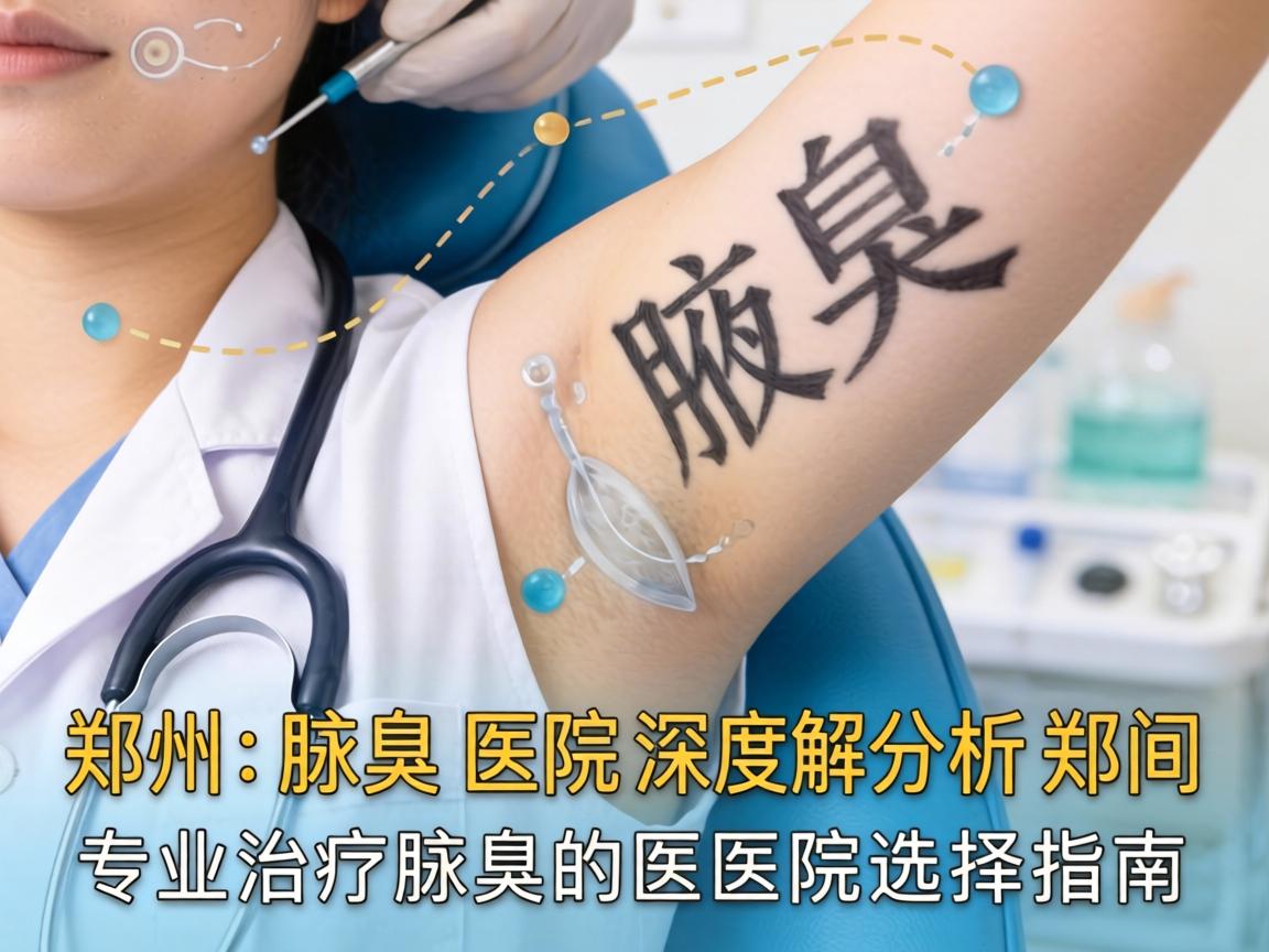 郑州腋臭医院深度解析，郑州专业治疗腋臭的医院选择指南