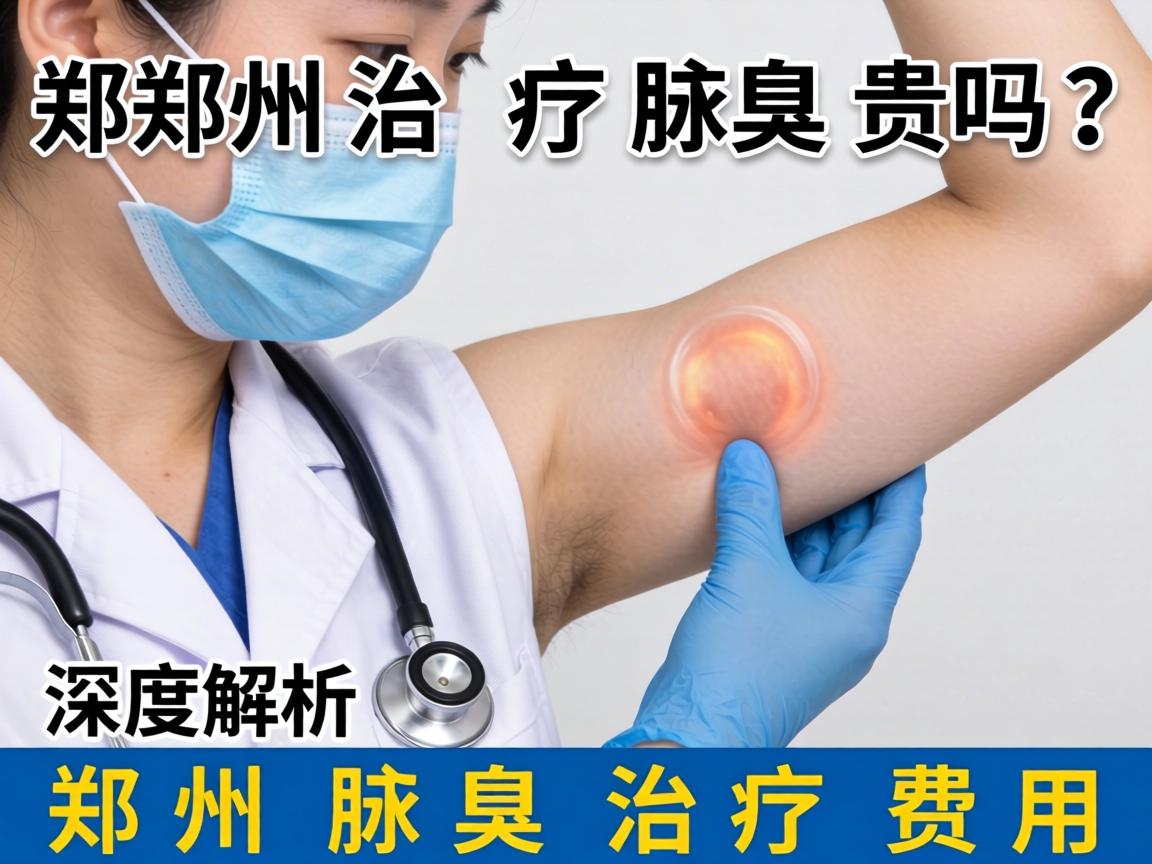 郑州治疗腋臭贵吗？深度解析郑州腋臭治疗费用