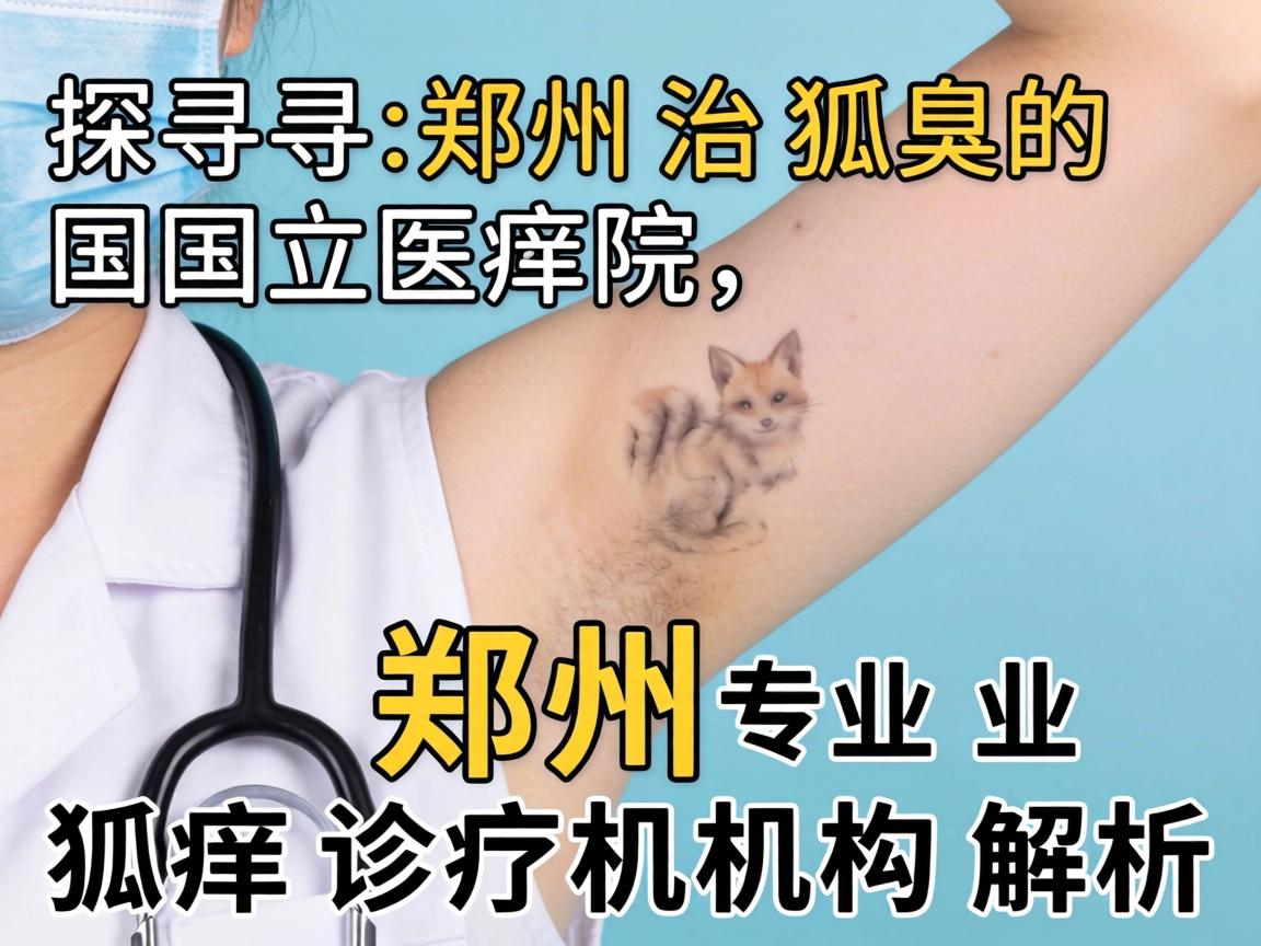 探寻郑州治狐臭的国立医院，郑州专业狐臭诊疗机构解析