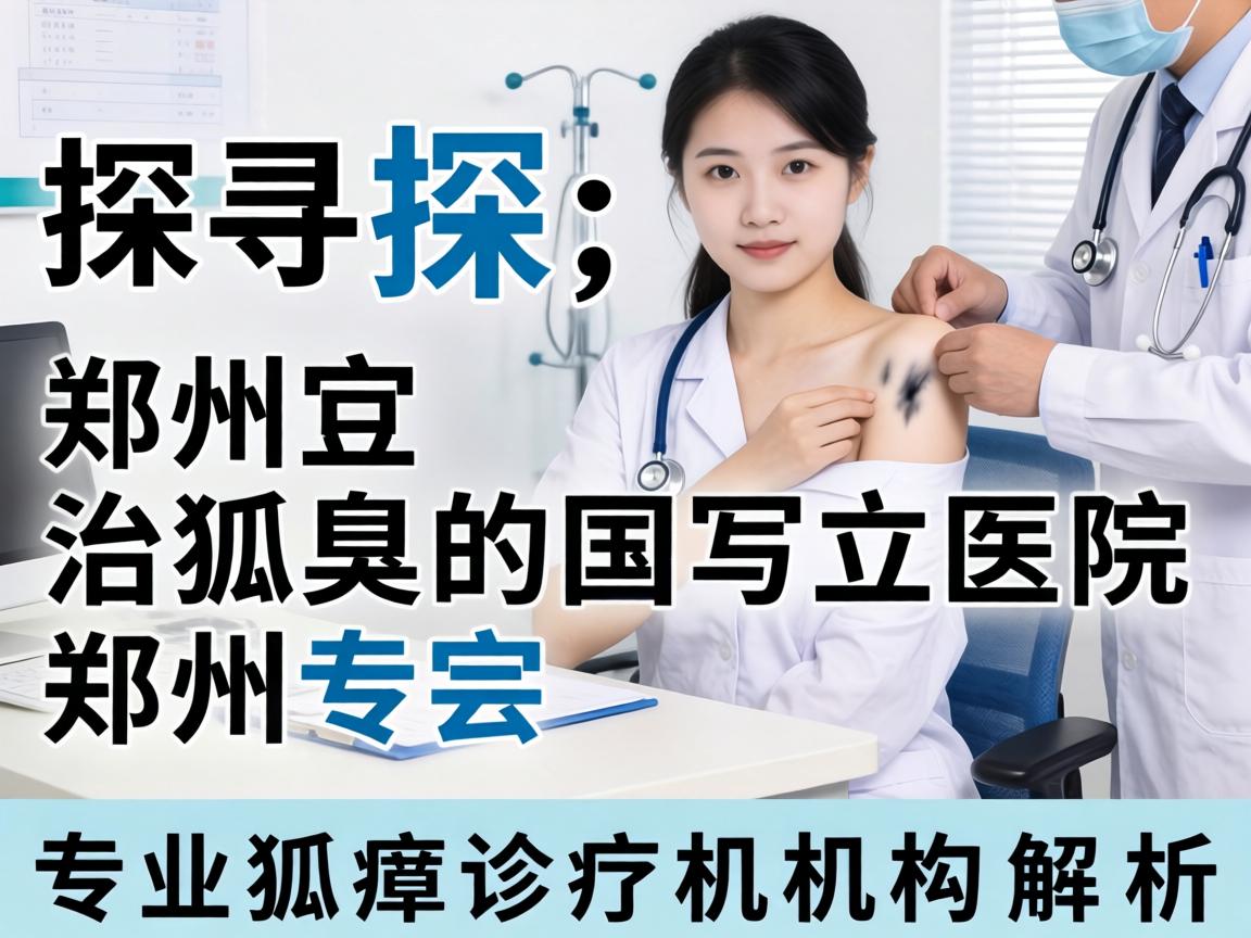 探寻郑州治狐臭的国立医院，郑州专业狐臭诊疗机构解析