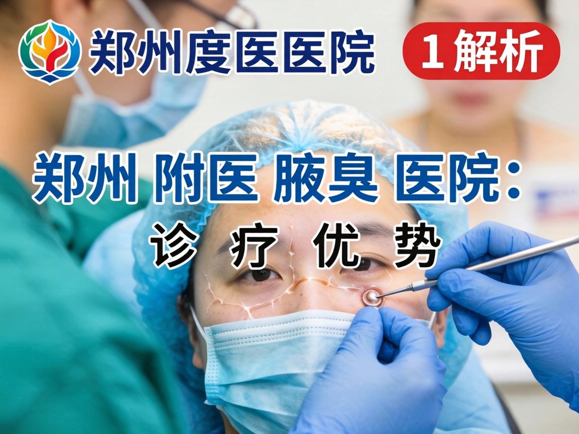 郑州腋臭手术医院解析，郑州附医腋臭医院的诊疗优势