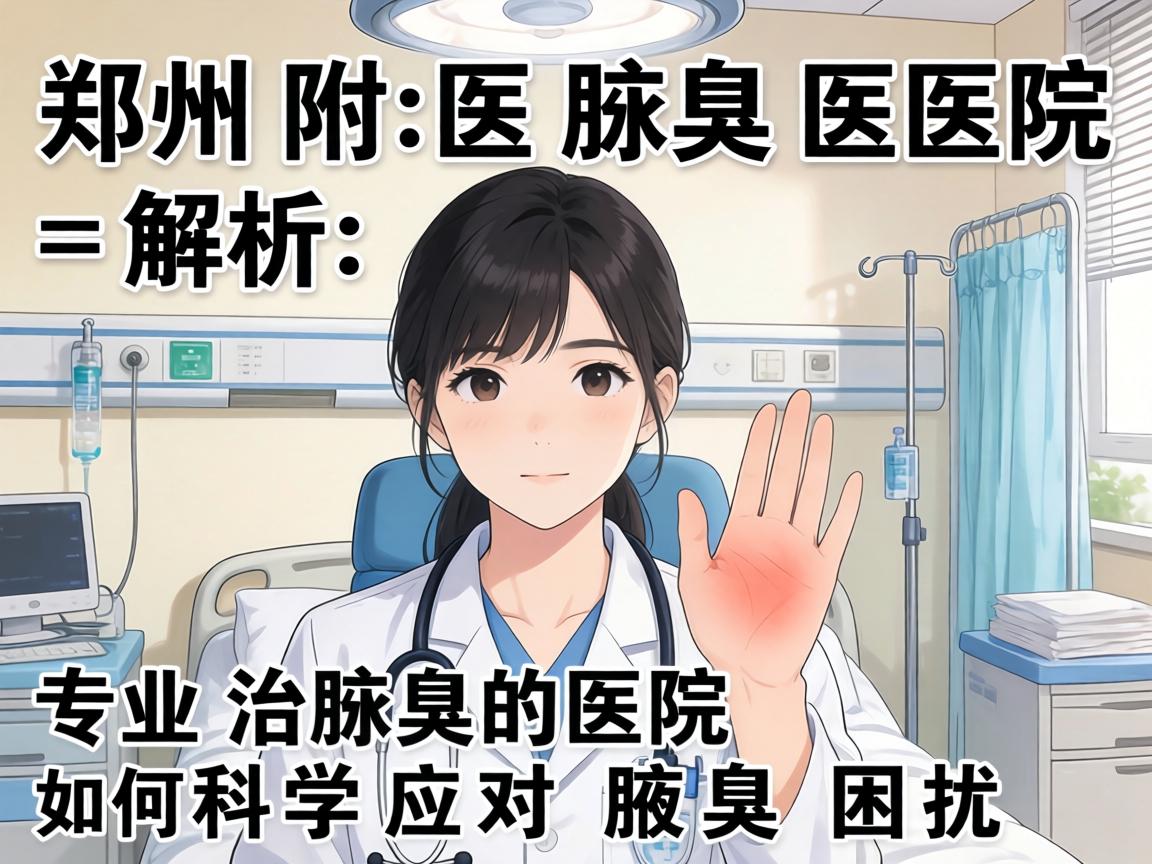 郑州附医腋臭医院解析，专业治腋臭的医院如何科学应对腋臭困扰