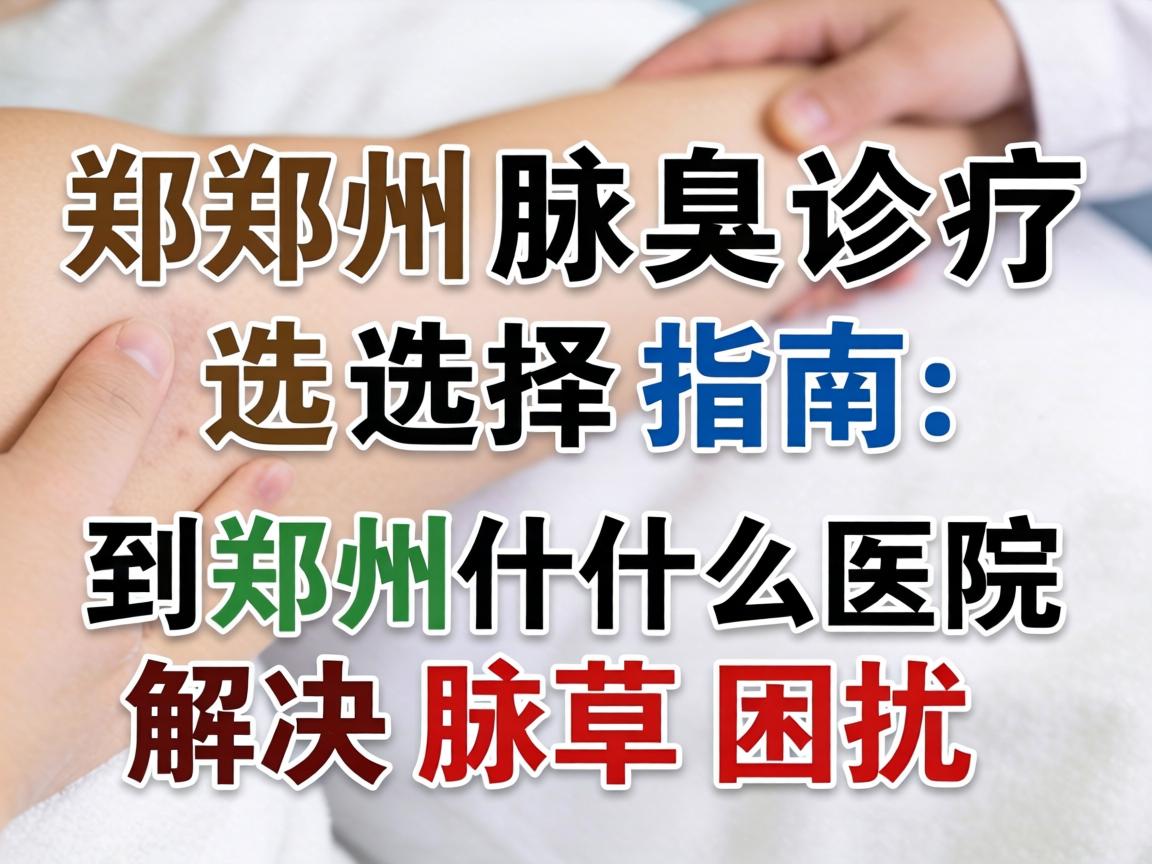郑州腋臭诊疗选择指南，到郑州什么医院解决腋臭困扰