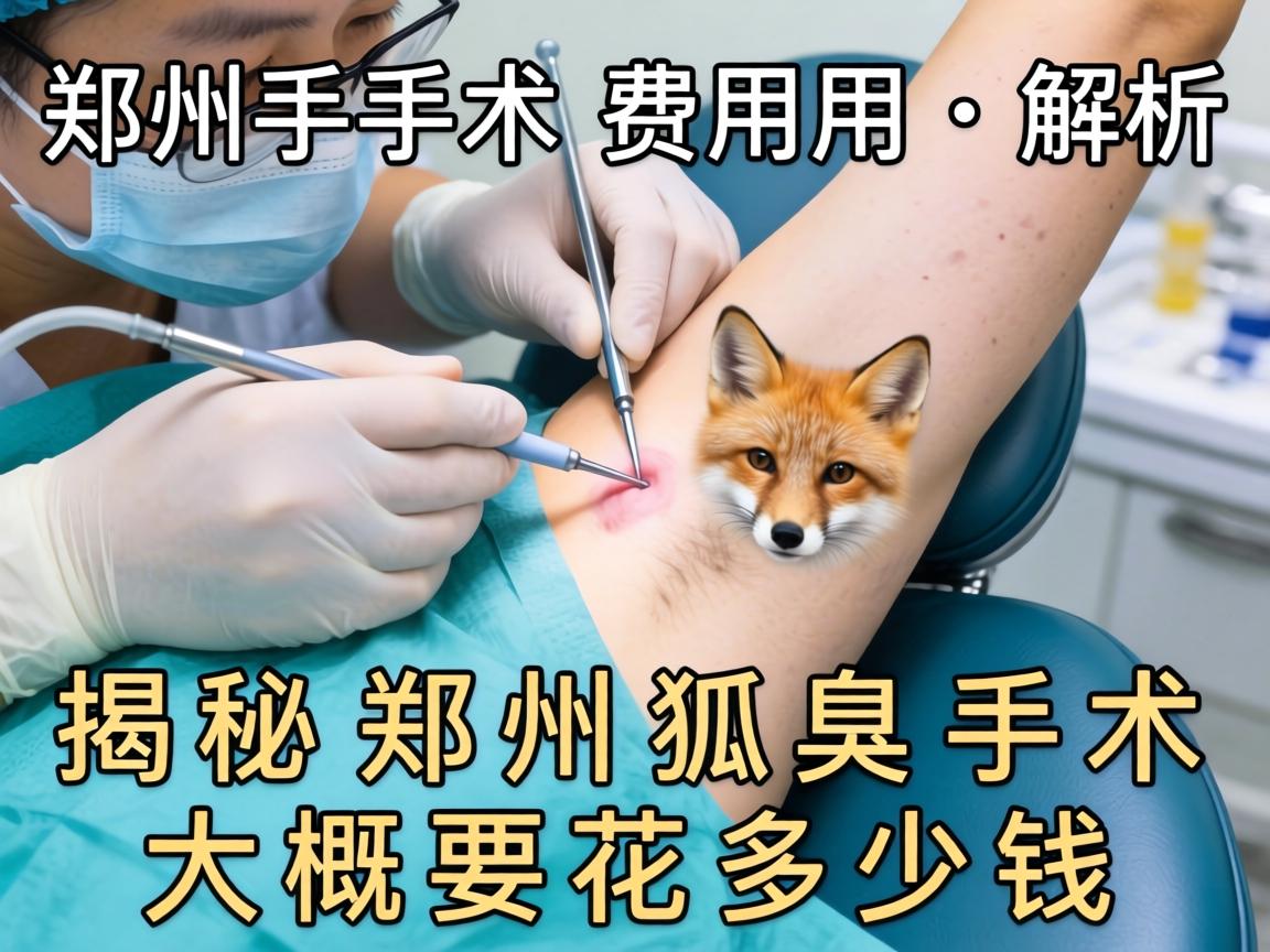 郑州狐臭手术费用解析，揭秘郑州狐臭手术大概要花多少钱