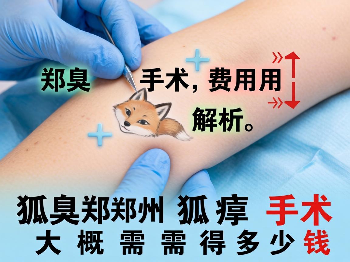 狐臭手术费用解析，郑州狐臭手术大概需要多少钱