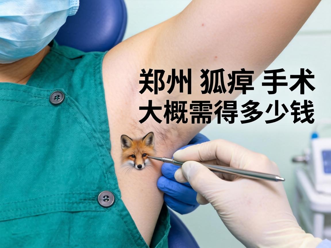 狐臭手术费用解析，郑州狐臭手术大概需要多少钱
