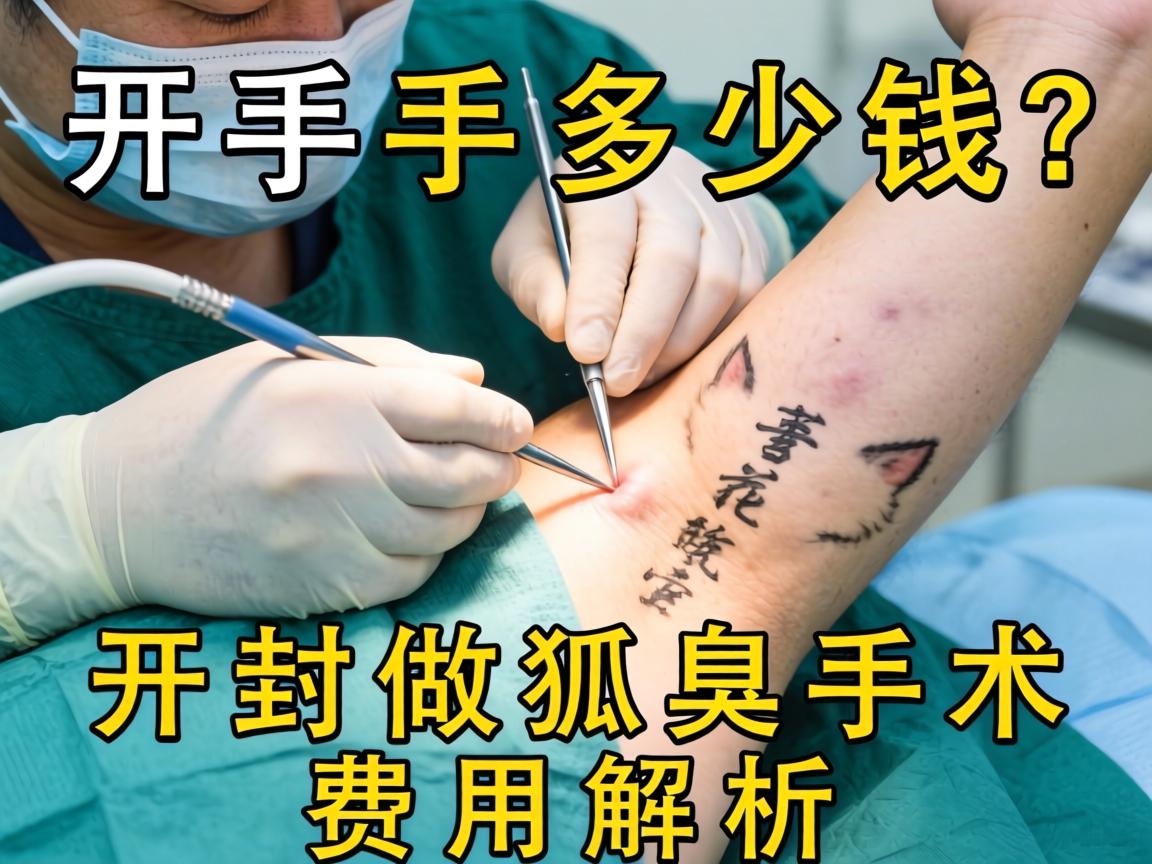 开封狐臭手术多少钱？开封做狐臭手术费用解析