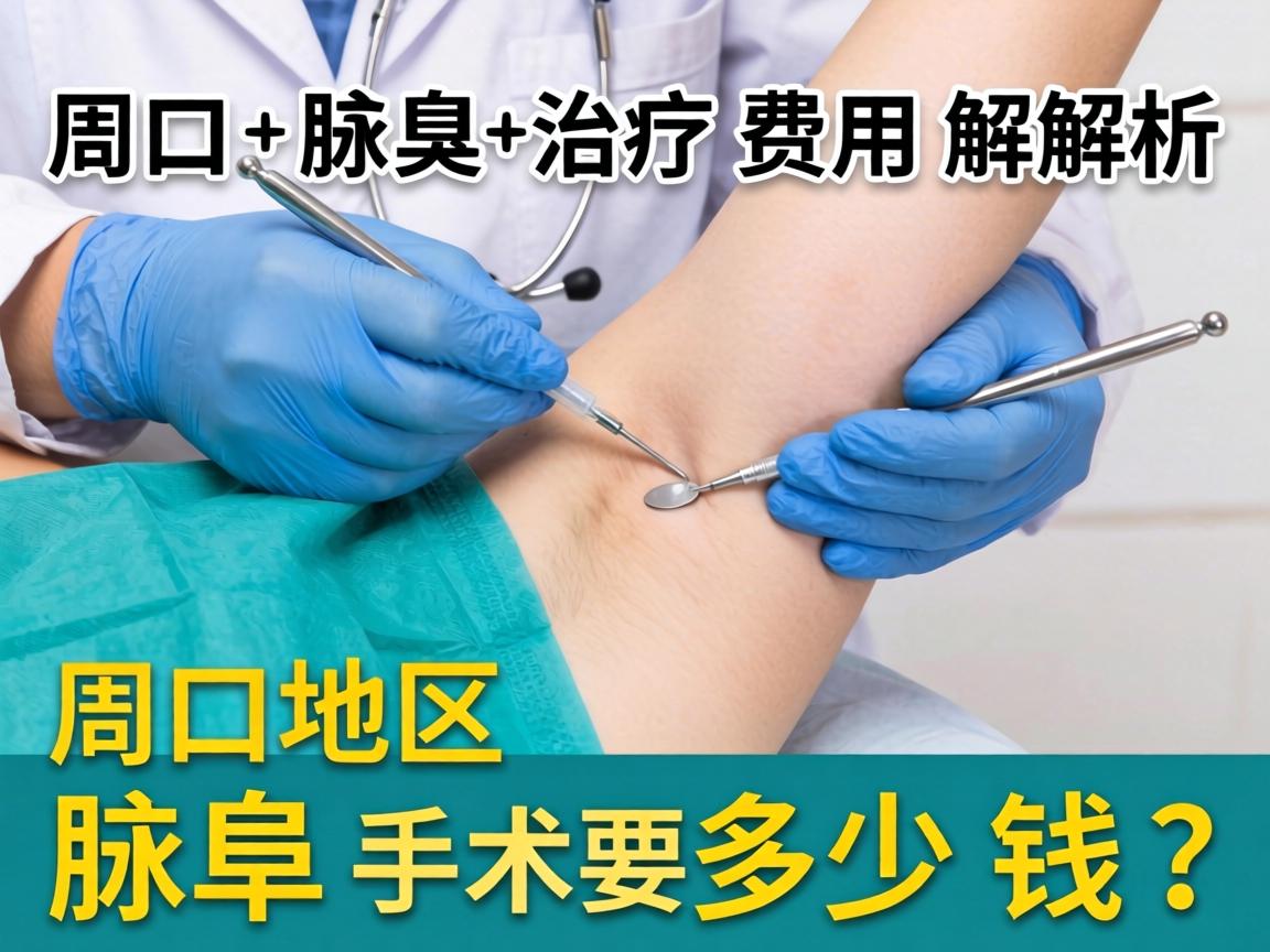 周口腋臭治疗费用解析，周口地区腋臭手术要多少钱？