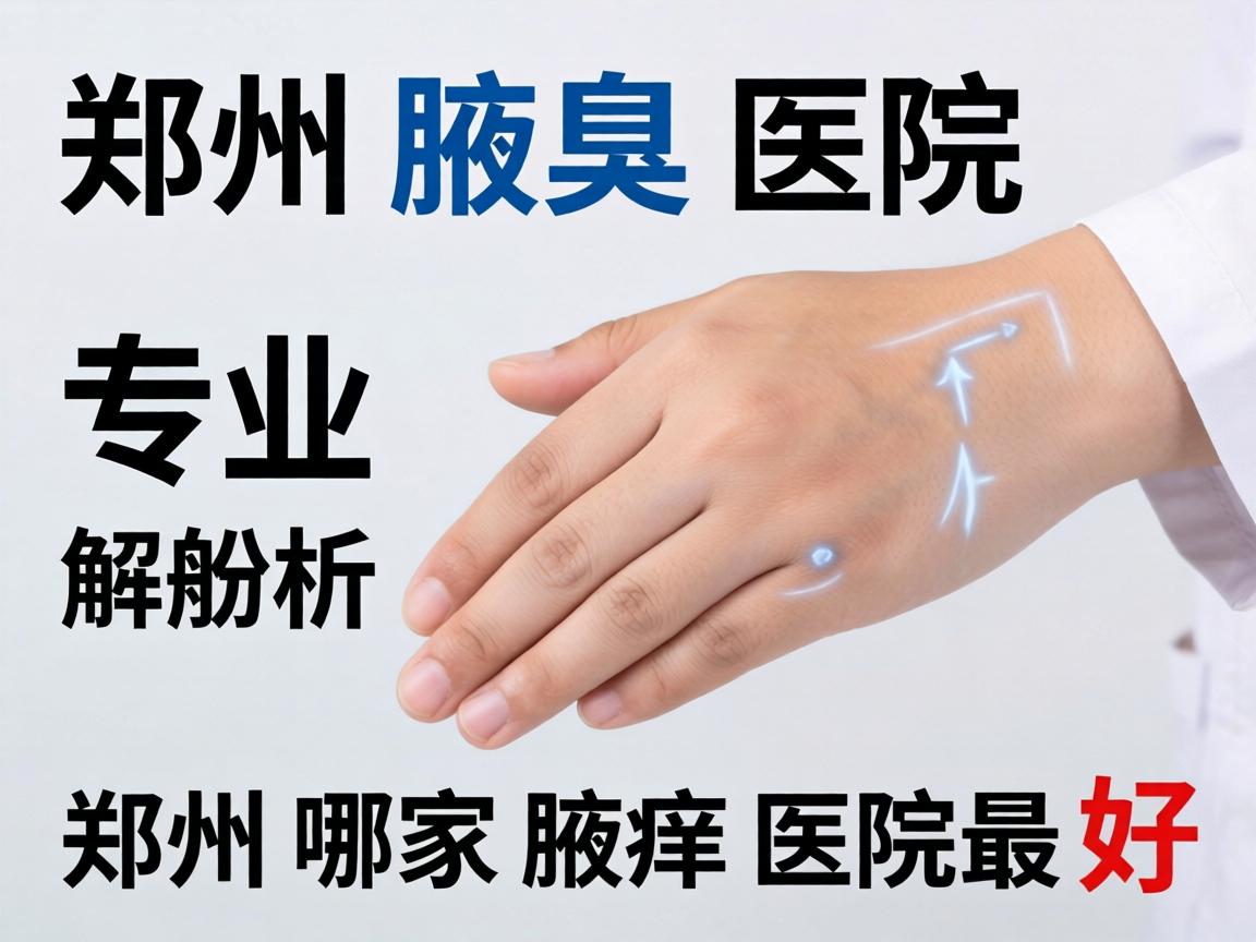 郑州腋臭医院专业解析，郑州哪家腋臭医院最好