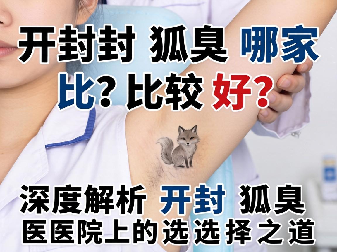 开封狐臭哪家比较好？深度解析开封狐臭医院的选择之道