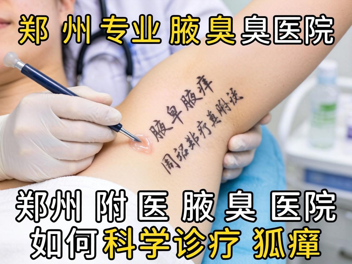 郑州专业腋臭医院解析，郑州附医腋臭医院如何科学诊疗狐臭