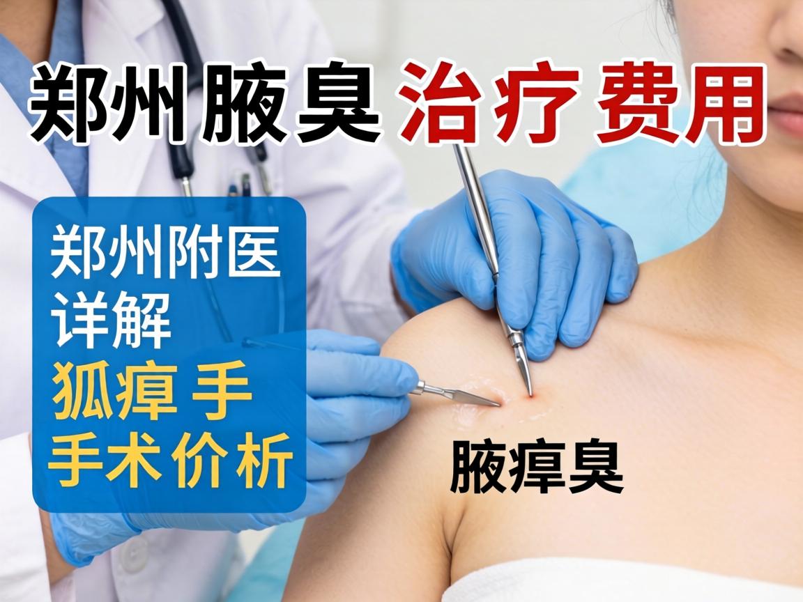 郑州腋臭治疗费用解析，郑州附医详解狐臭手术价格