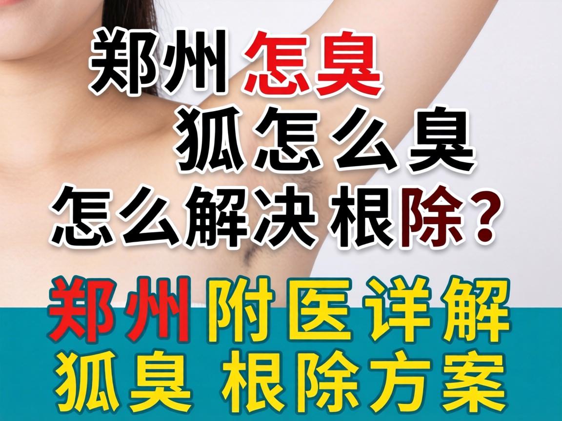 郑州狐臭怎么解决根除？郑州附医详解狐臭根除方案